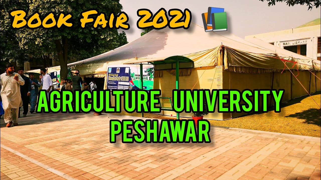 Book Fair 2021 At Agriculture University Peshawar | Short Vlog No 1