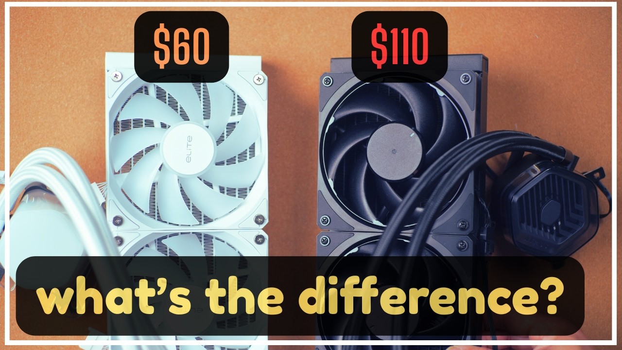 Budget vs High-End AIO - what do you miss out on? (Cooler Master Elite 240 Review)