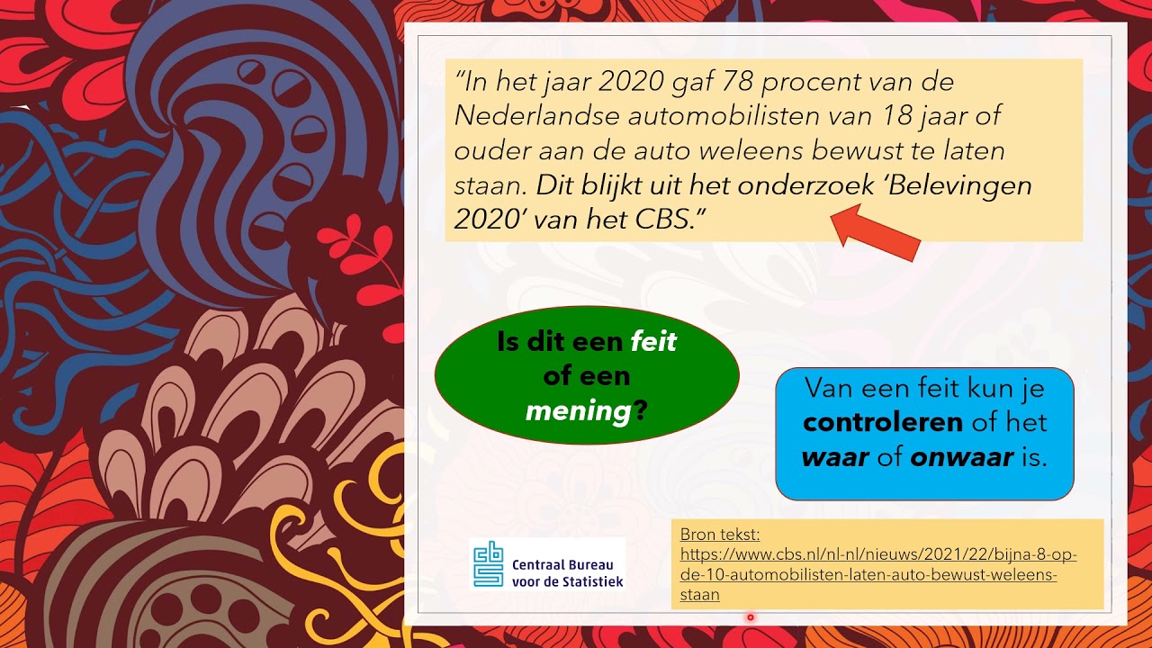 Lezen deel 4: Teksten met meningen