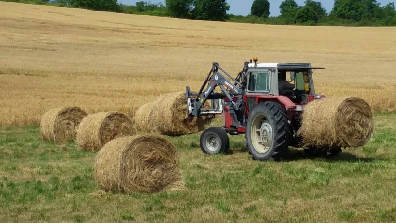 MASSEY FERGUSON 592 CHARGE FOIN CAMION France (46)  Lot
