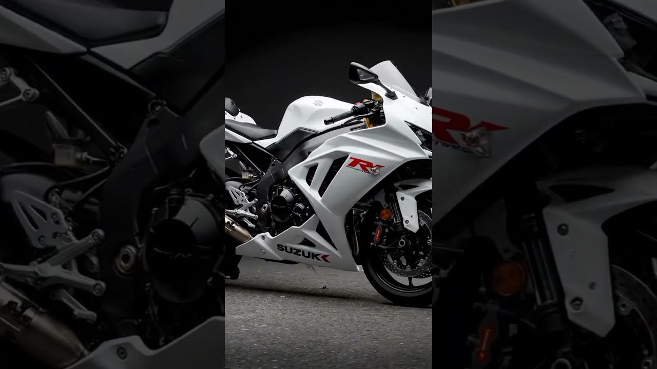 Pearl Tech White Suzuki GSX-R1000R 🤍🔥 | Side & Front View 