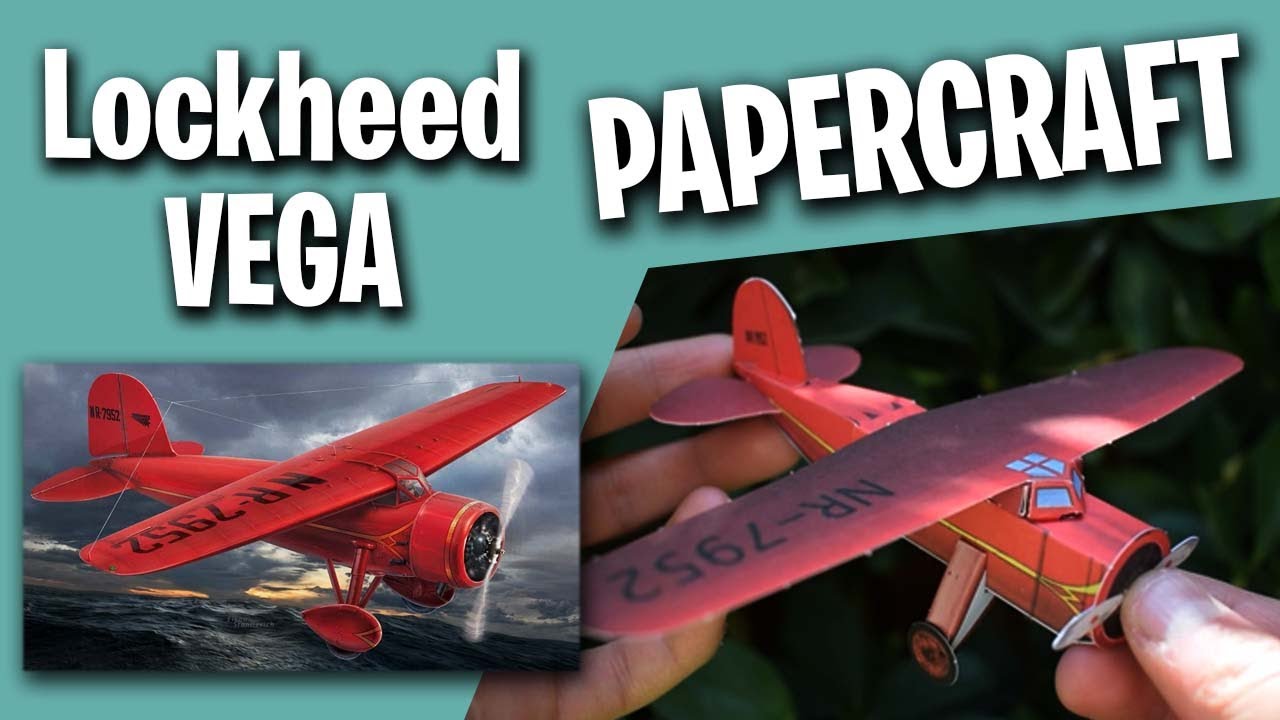 Lockheed Vega PAPERCRAFT | 11 de 50