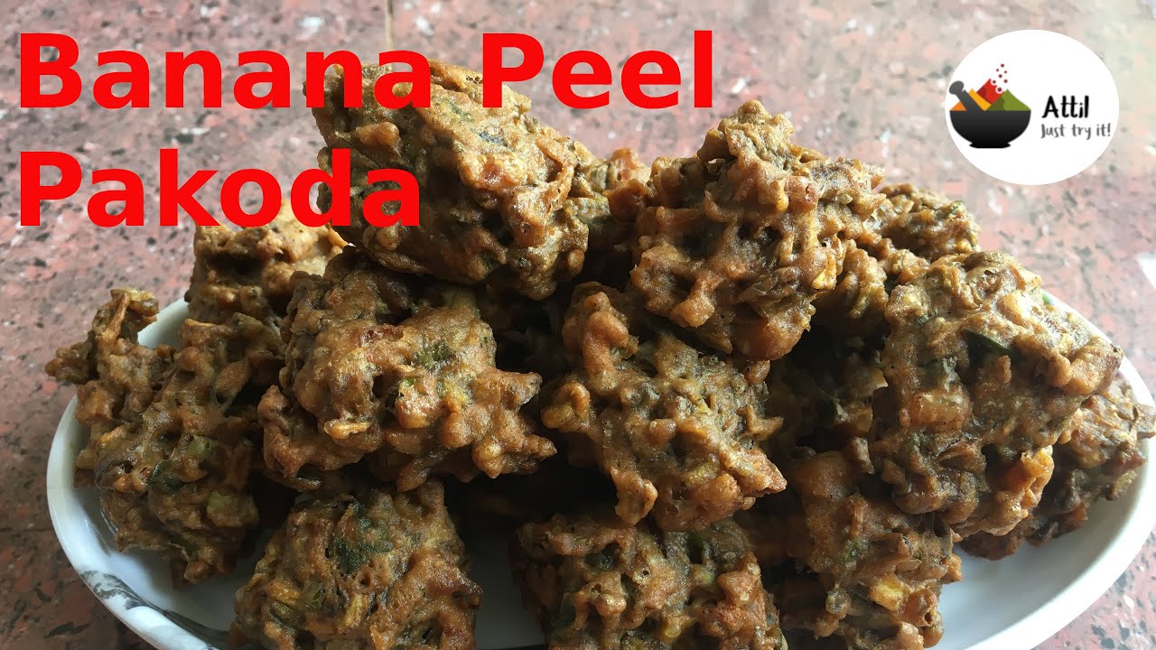 Banana Peel Pakoda | Snacks recipe | ನೇಂದ್ರ ಬಾಳೆಕಾಯಿ ಸಿಪ್ಪೆ ಪಕೋಡ | വായക്കതൊലി പകോട