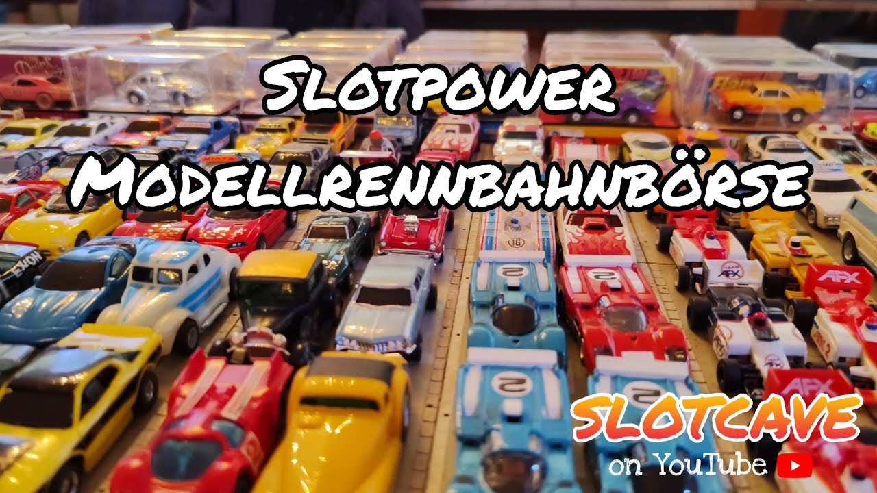 Wir waren auf der Slotpower Modellrennbahnbörse in Spenge!!!