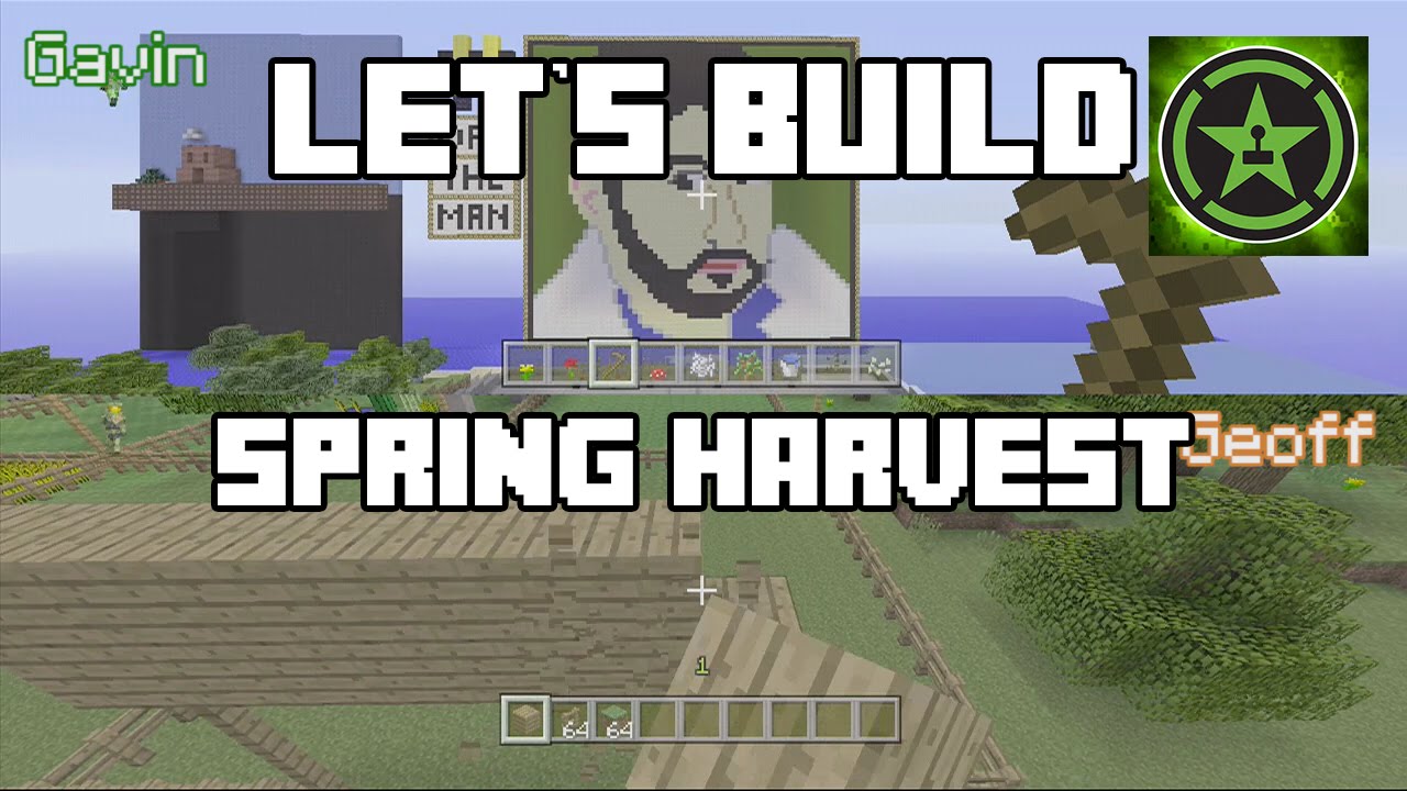 Let's Build in Minecraft - Spring Harvest