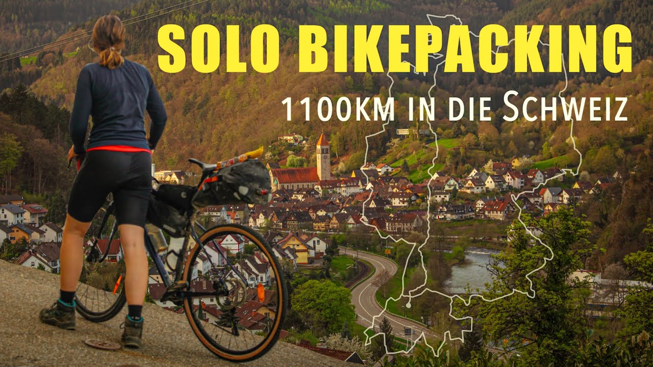 1.100 KM SOLO BIKEPACKING - quer durch Deutschland in die Schweiz