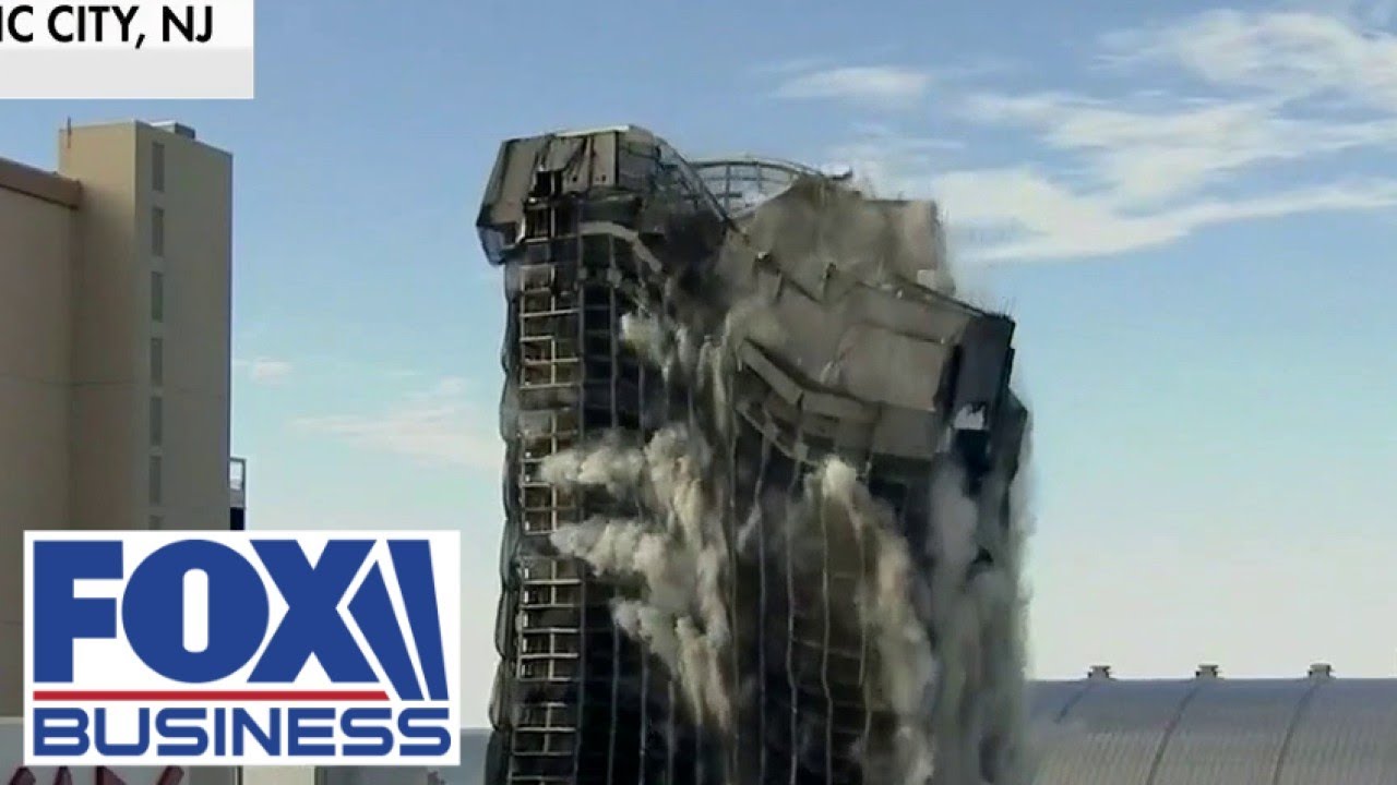 Trump plaza demolished in Atlantic City