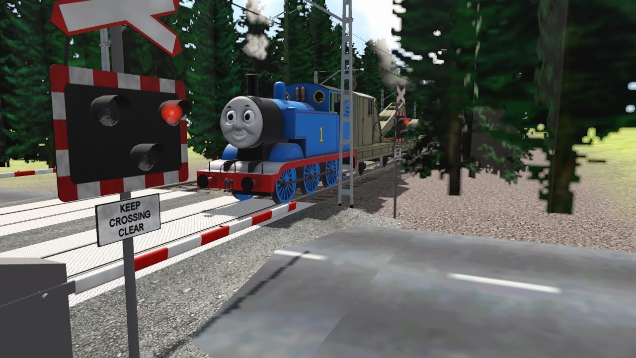 My New British Level Crossing Sounds For Trainz + Thomas & Friends In Trainz Railroad Simulator 2019