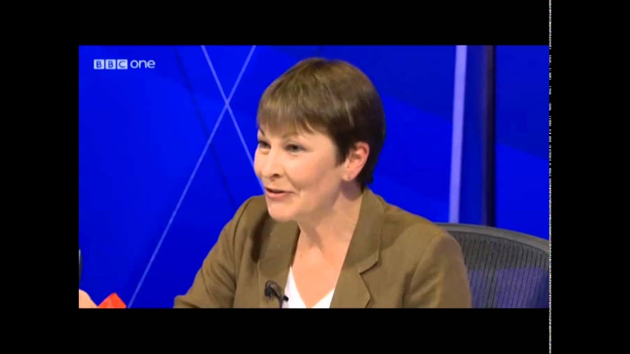 Caroline Lucas discusses EU referendum on Question Time