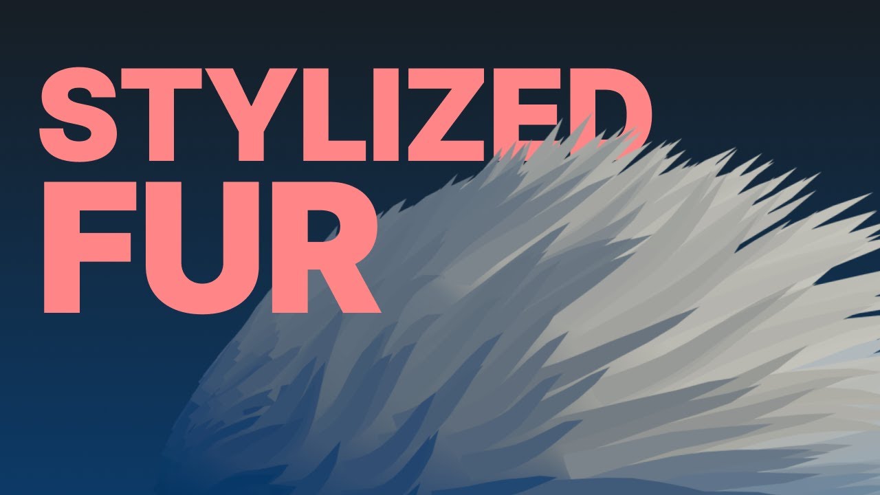 Make stylized fur and hair in Blender (Eevee)