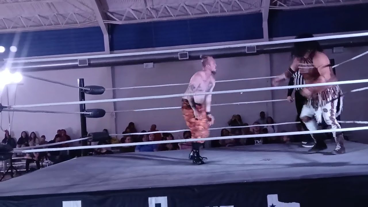 South Plains Championship Wrestling - Elu Viho vs Lonesome Loner Recoil