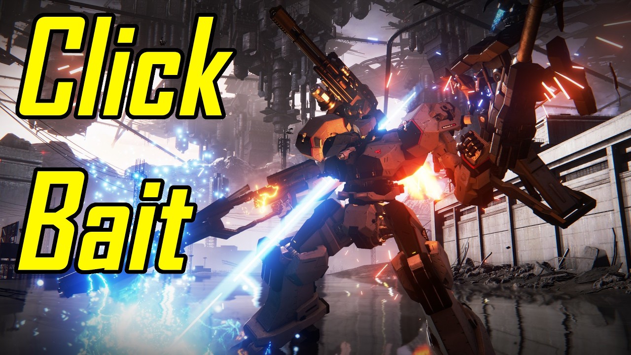 That's Bait. The AC is Bait, for the pilot. (Armored Core 6 PvP)