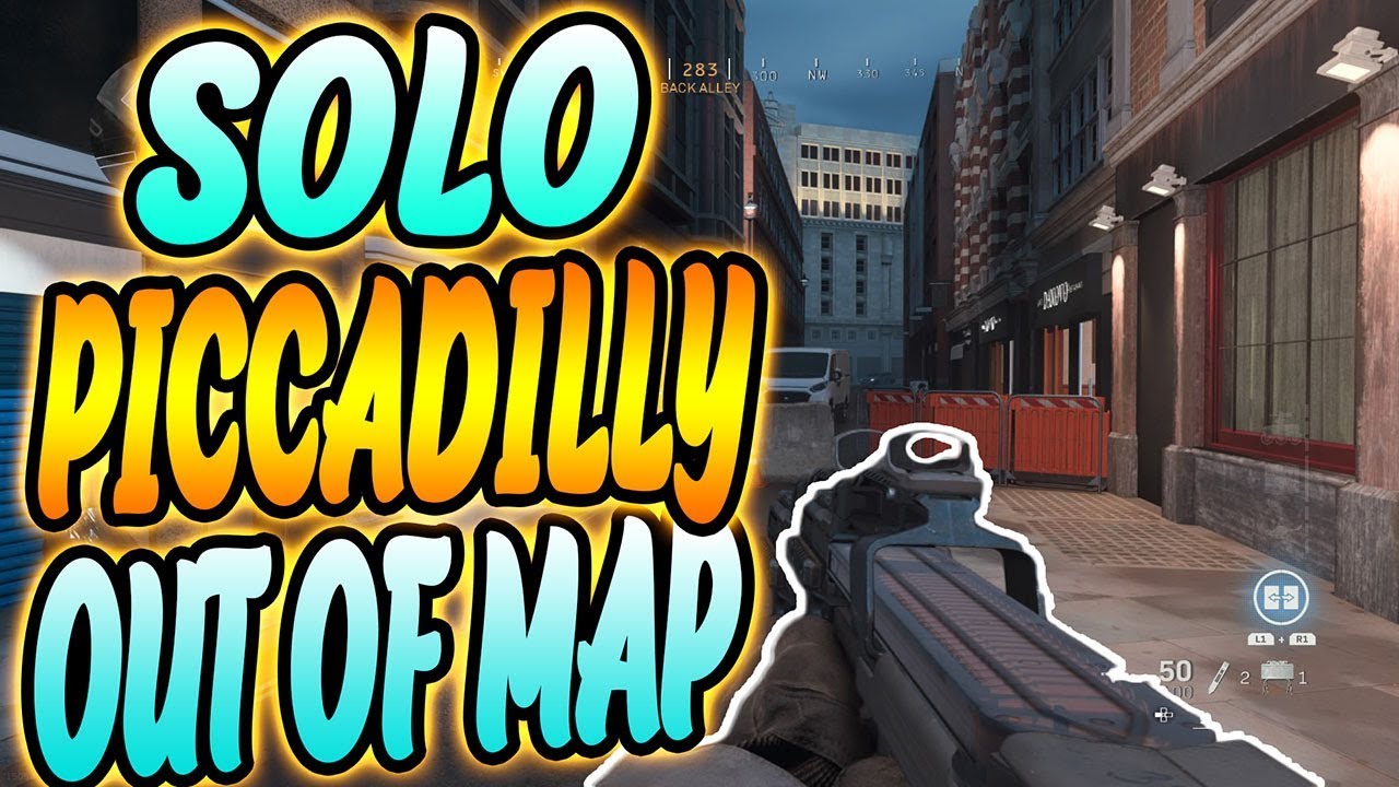 COD MW: *NEW* Out Of Map Glitch Walk In No Warning Zone Piccadilly After 1.05