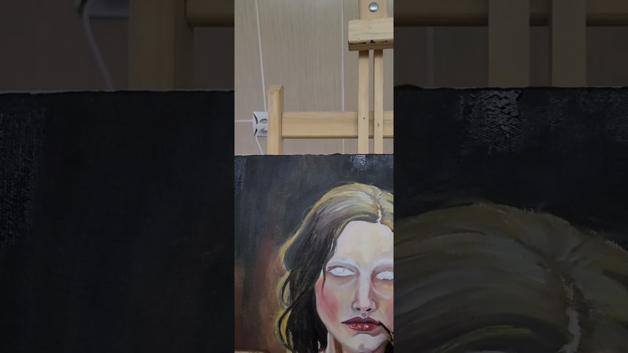 40x40oilpainting portre instagram Lale Güner art (