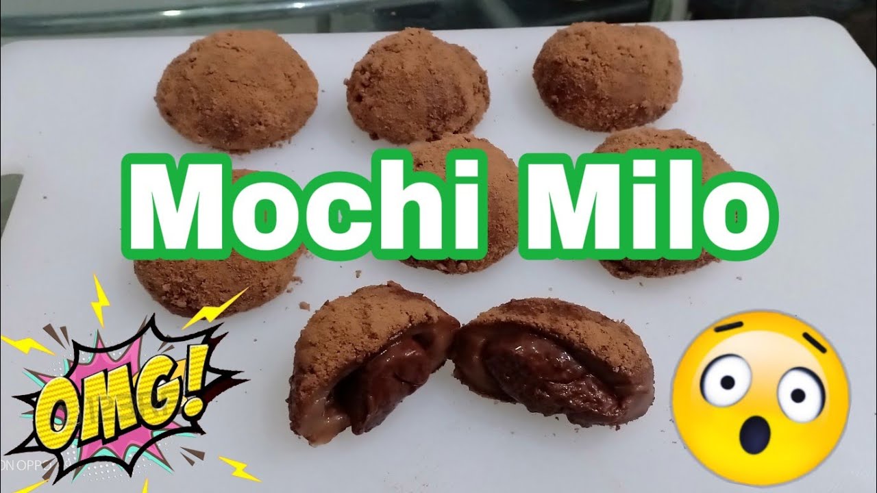 Mochi Milo - Coba Bikin Mochi Milo ( Enak ga yah???)
