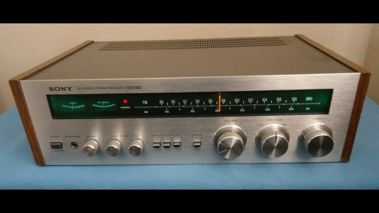 Sony STR- 2800 Stereo Receiver ________sn: 807783