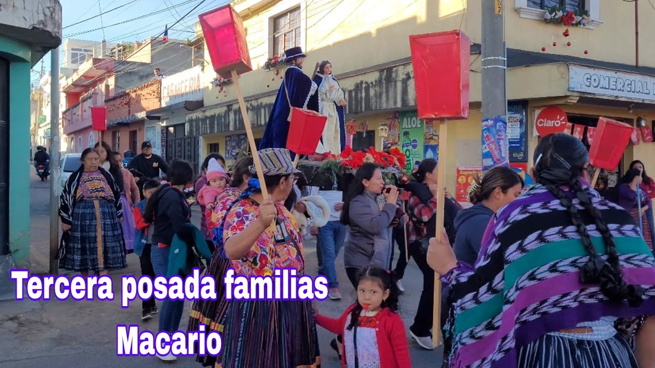 Recorrido De La Tercera Posada De Las Familias Macario/Recibe Familia Pérez V #costumbres #travel
