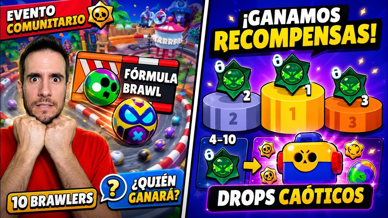 🏁 NUEVO EVENTO F&oacute;rmula Brawl  &iquest;C&Oacute;MO FUNCIONA?