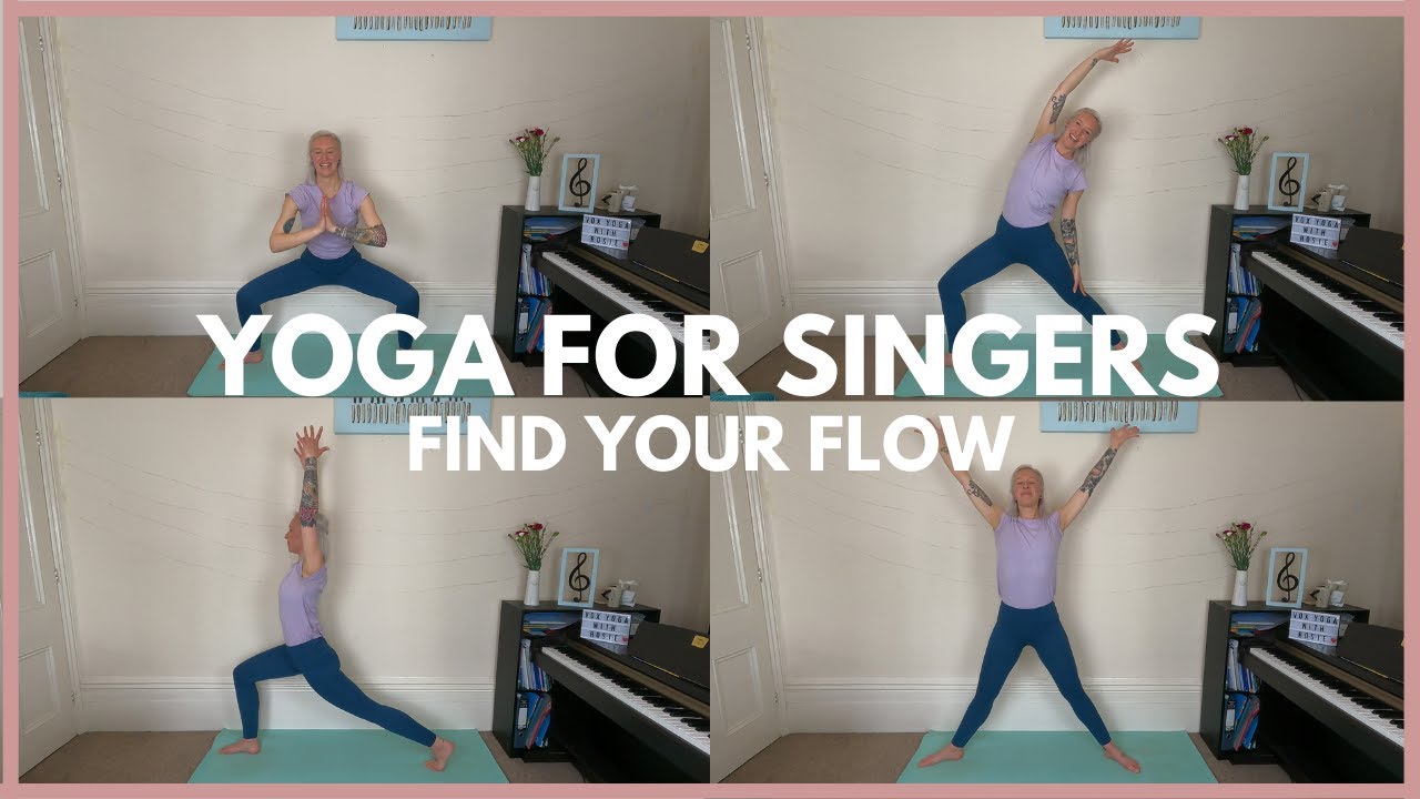 Yoga for Singers | Find Your Flow | Move the Body and Sing with a Connected, Free, Legato Sound 🗣️💙