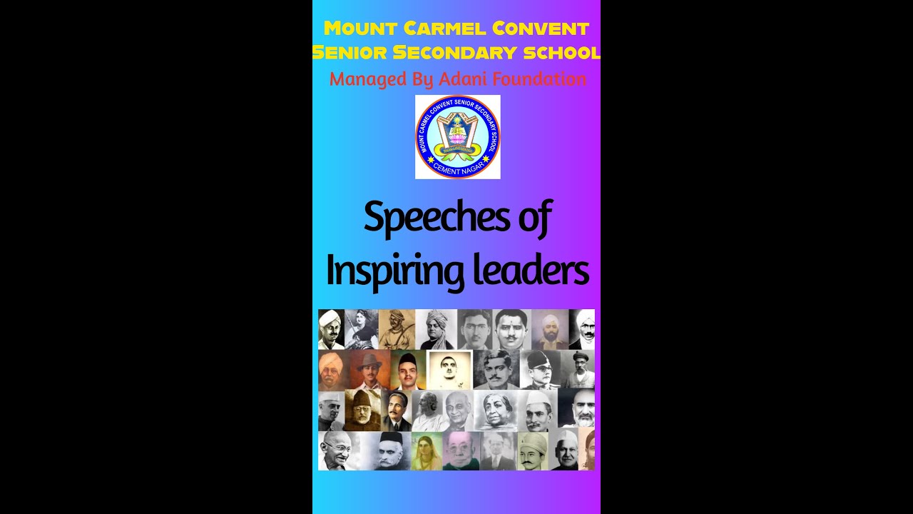 Speeches on Inspiring Leaders 🌟🎤