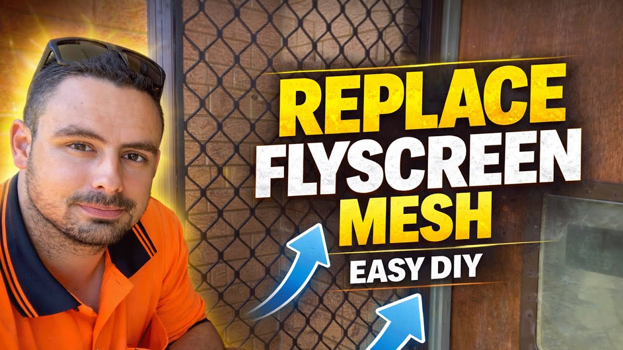 How To Replace/Install Flyscreen Mesh