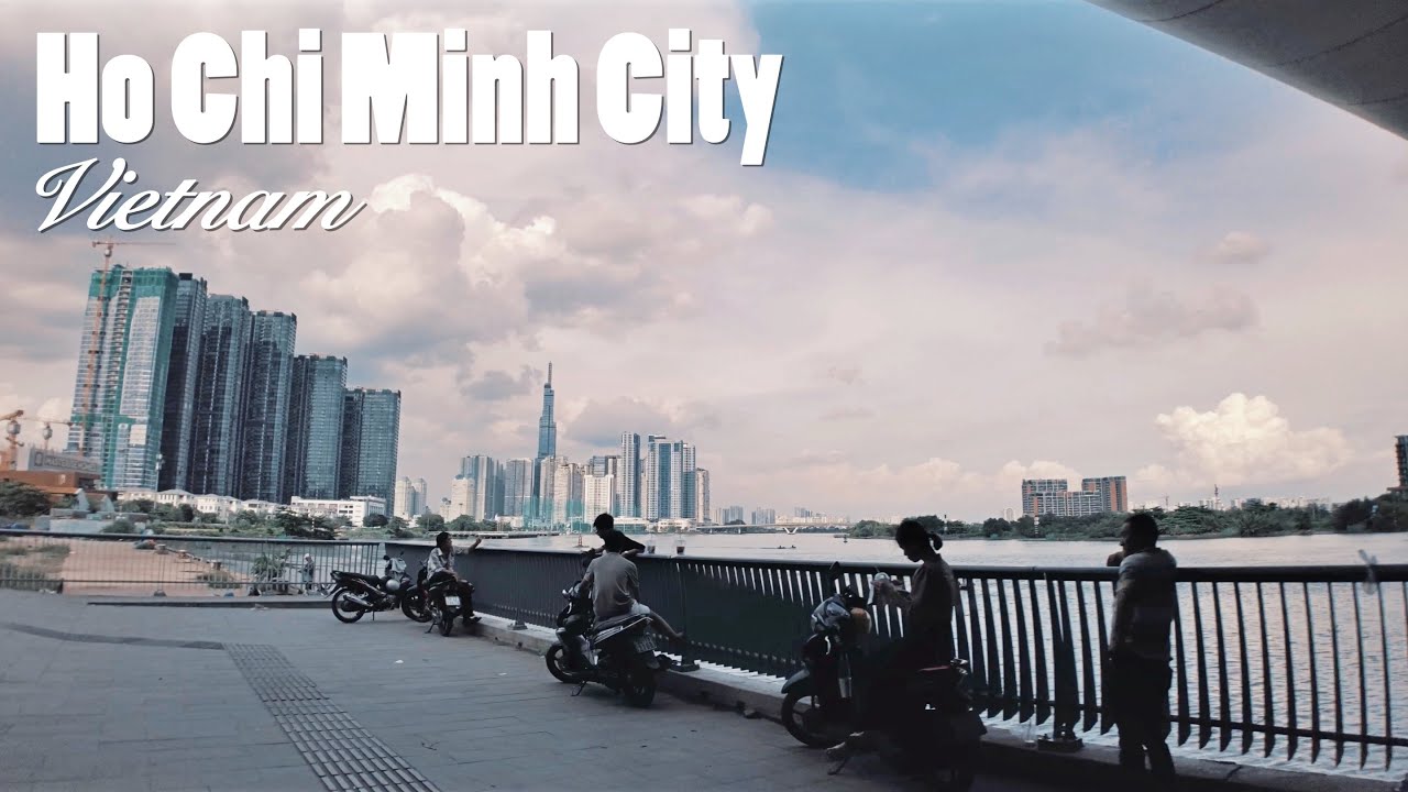 To Saigon River, Ho Chi Minh City Walk 🇻🇳4K Binaural Vietnam Sounds
