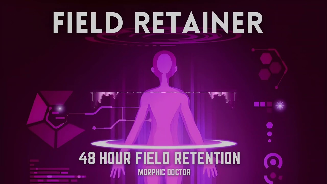 Field retainer/48 hour field retention/Energetically programmed audio 
