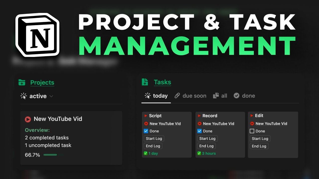 How To Build A Simple Project & Task Manager In Notion