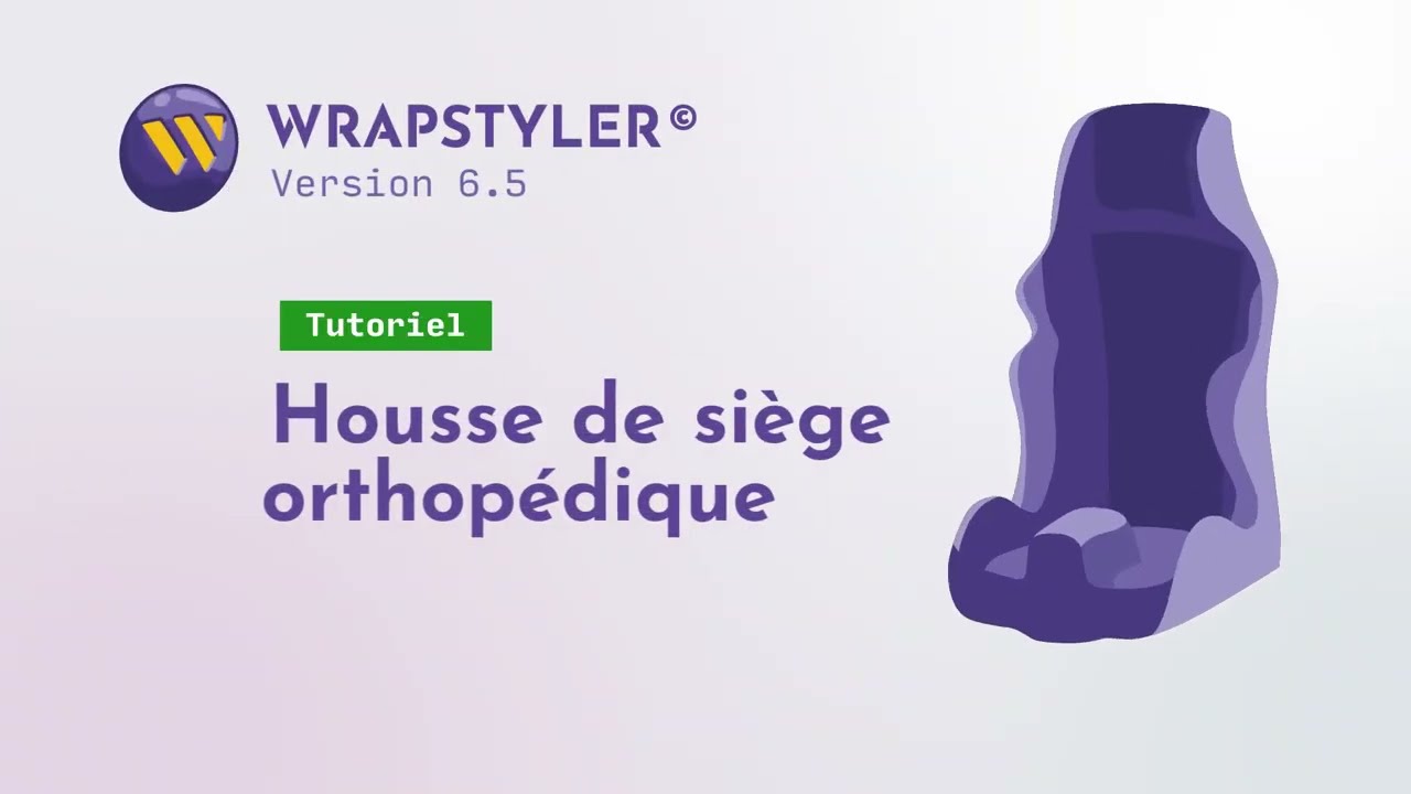 ✏️ Tutoriel - Housse de siège orthopédique, du scan à l'assemblage