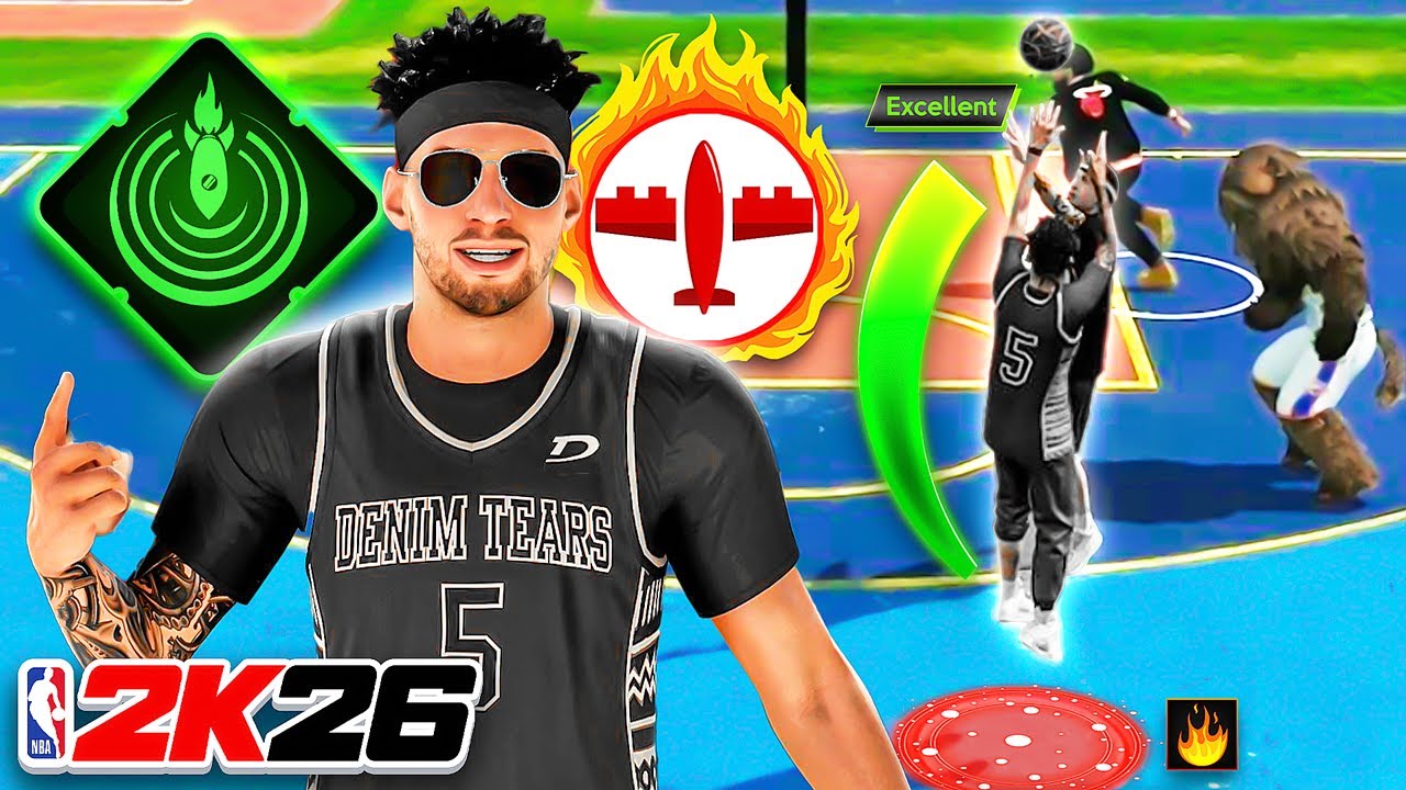 МОЙ 2-сторонний стрелок не промахивается в NBA 2K26! Лучший билд и джамп-шот в NBA 2K26