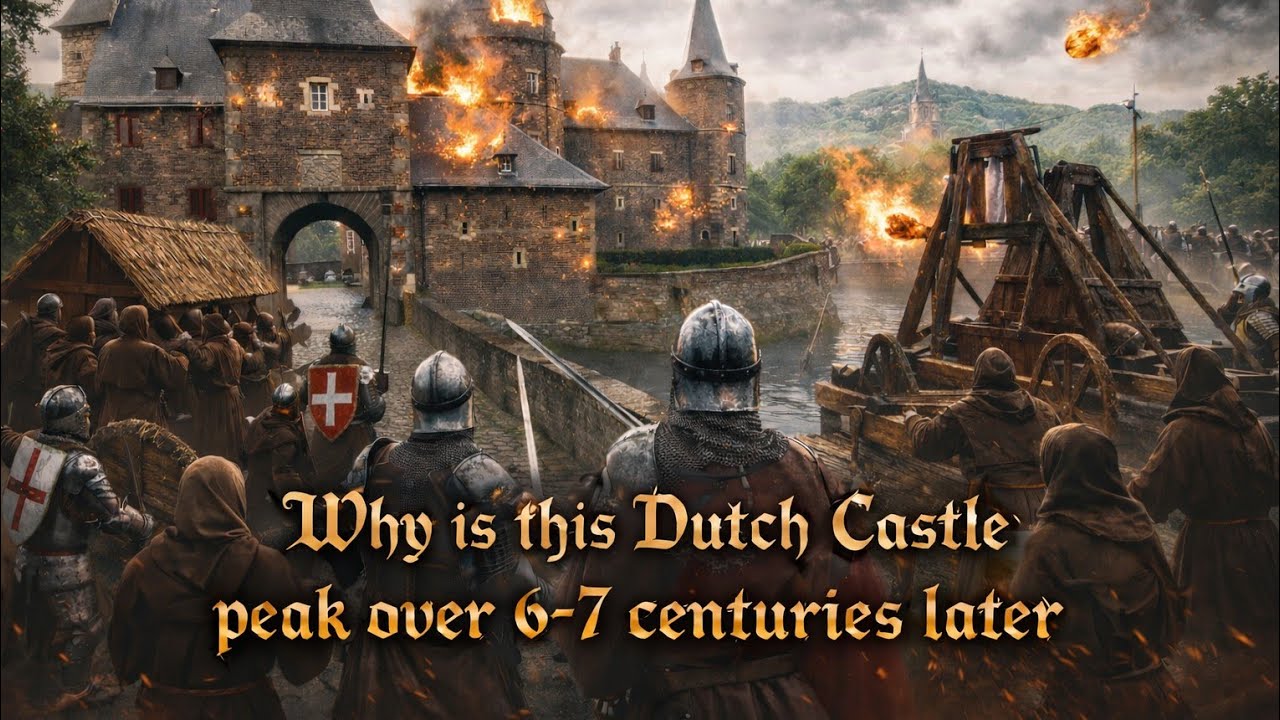 This Dutch castle is PEAK after 6 - 7 centuries #history #castle #netherlands 