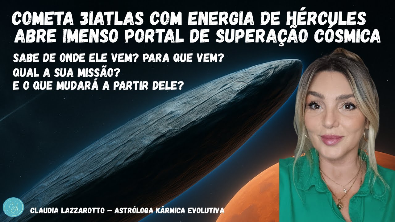 Cometa 3IATLAS com Energia de Hércules Abre Portal da Superação Cósmica. Saiba de Onde e a que vem.