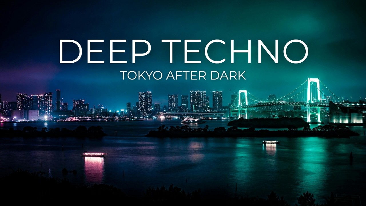 Deep Techno Mix 2026 | Tokyo After Dark | Cinematic 4K Visuals