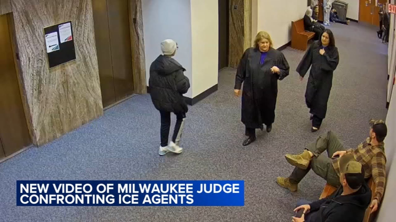 Video shows WI judge talking to feds before defendant's alleged escape