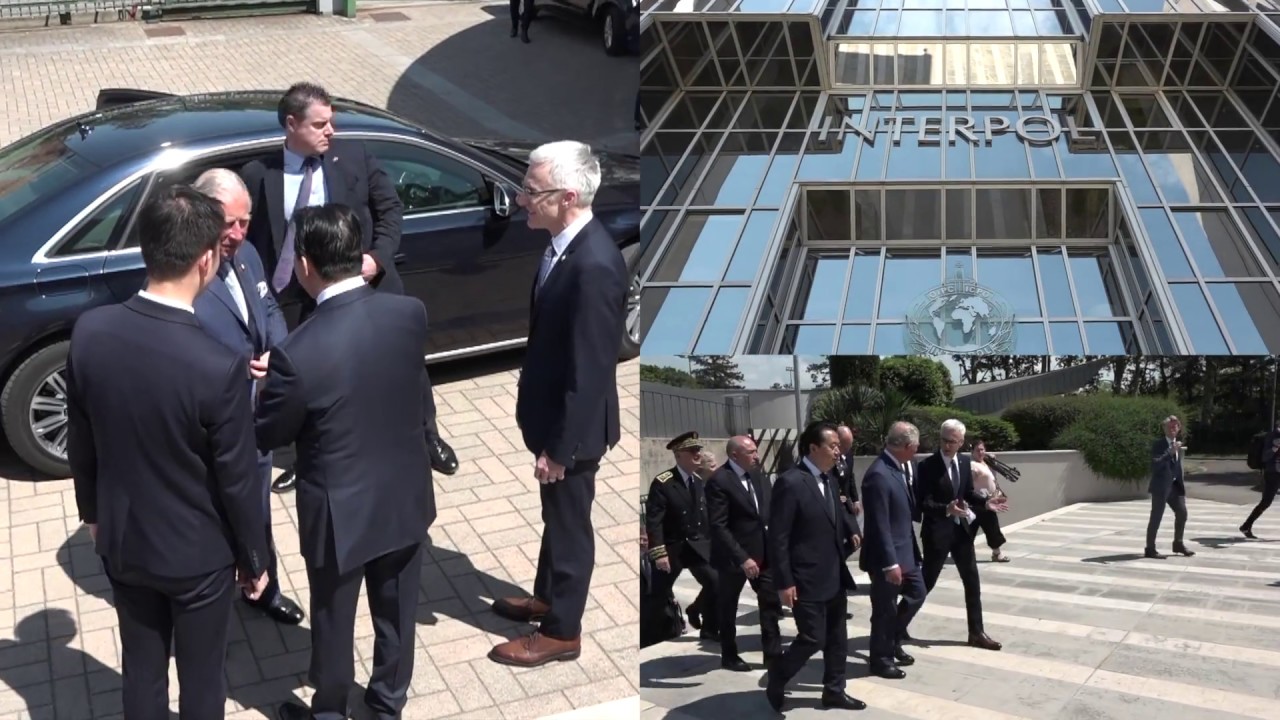 Prince of Wales given insight into INTERPOL’s global activities