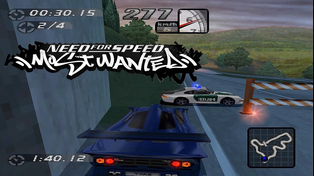 Need For Speed High Stakes | Hot Pursuit | Landstrasse | F1-GTR [NFS Most Wanted Pursuit Theme]