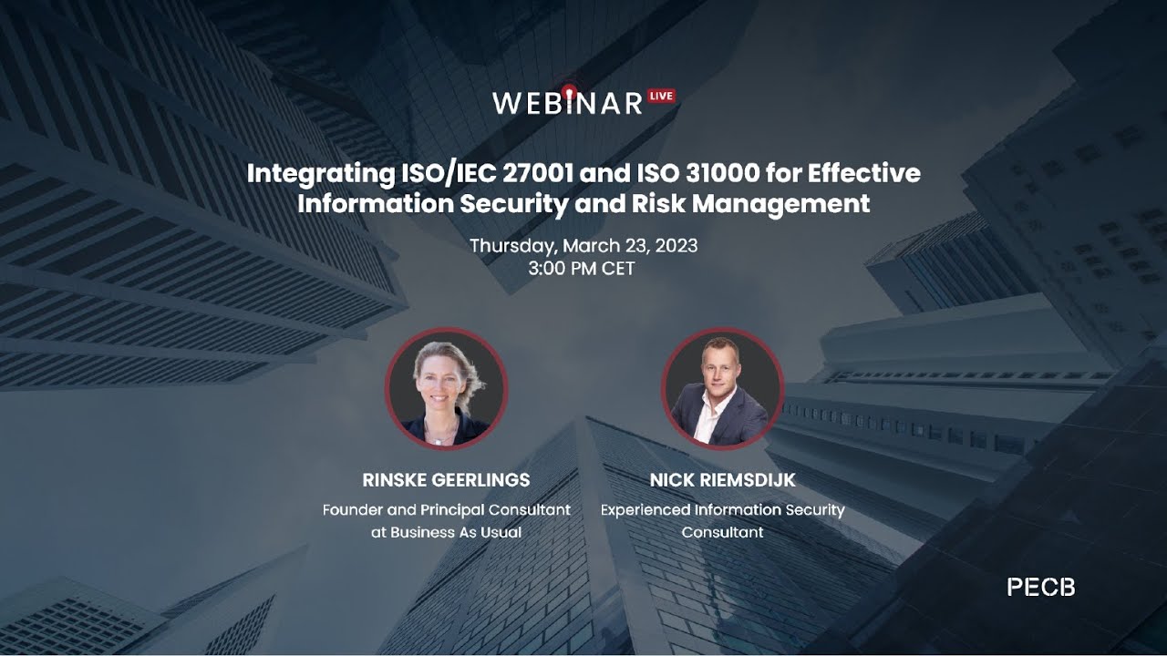 Integrating ISO/IEC 27001 and ISO 31000 for Effective Information Security and Risk Management