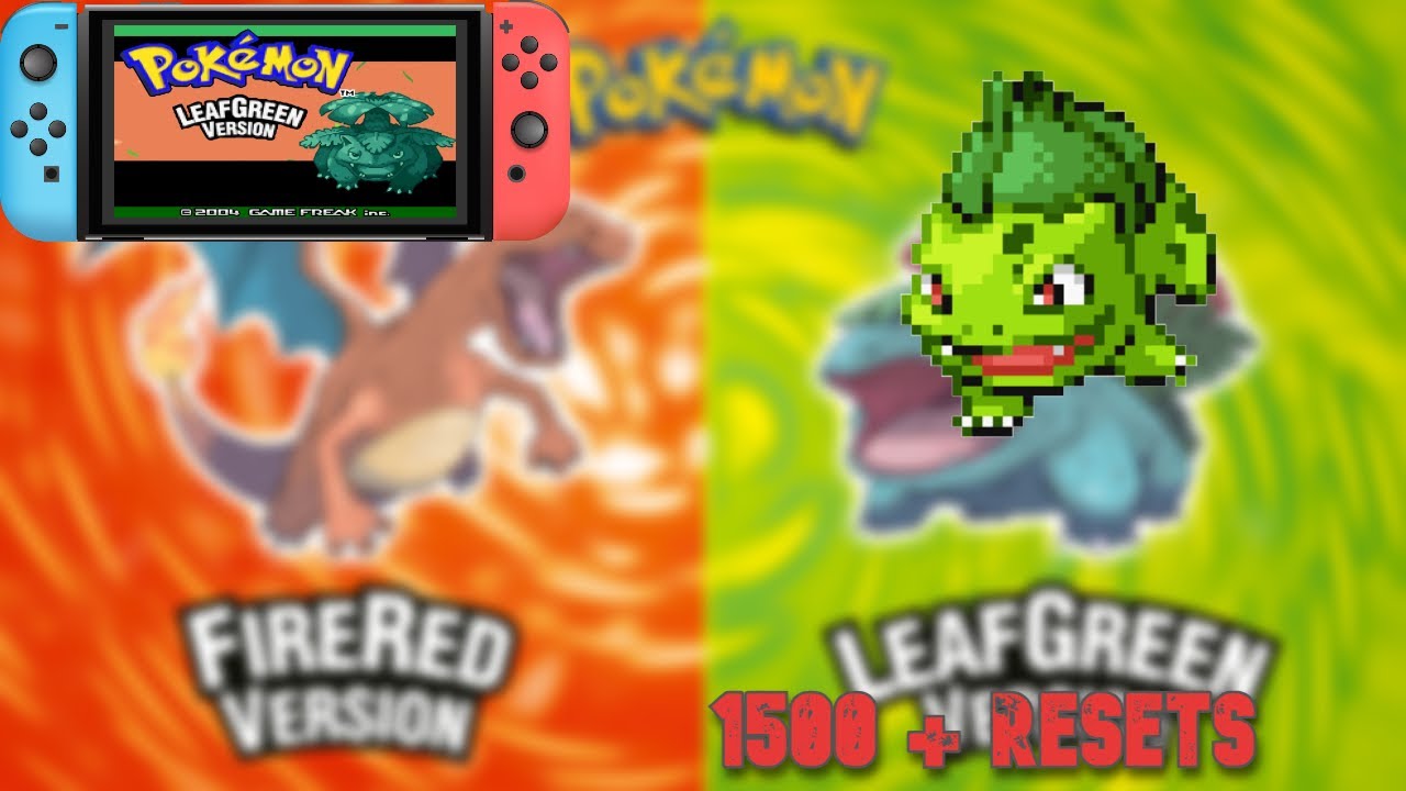 Shiny Bulbasaur Hunt Day 7 Can't Stop Ever Pokemon Fire Red And Leafgreen
