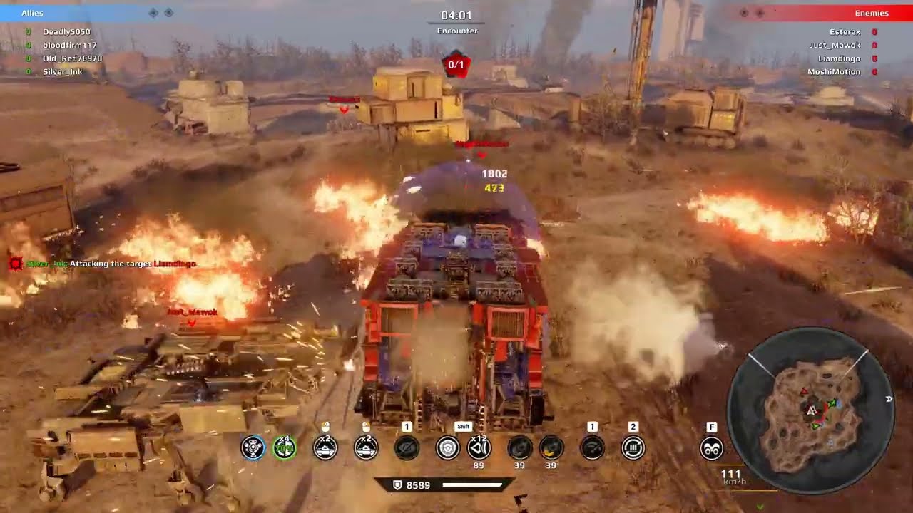 How it feels to play Yongwang Leviathan | Crossout