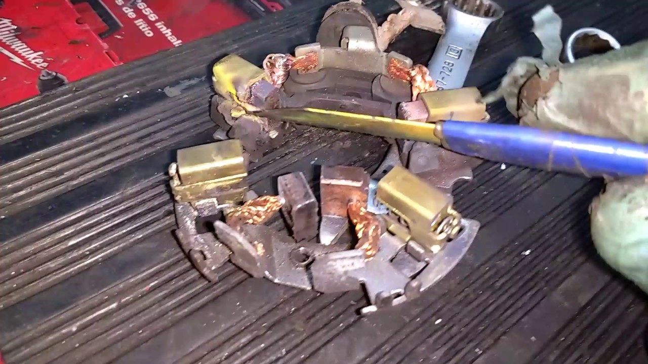 Falla de burro de arranque Bosch volkswagen gol parte1