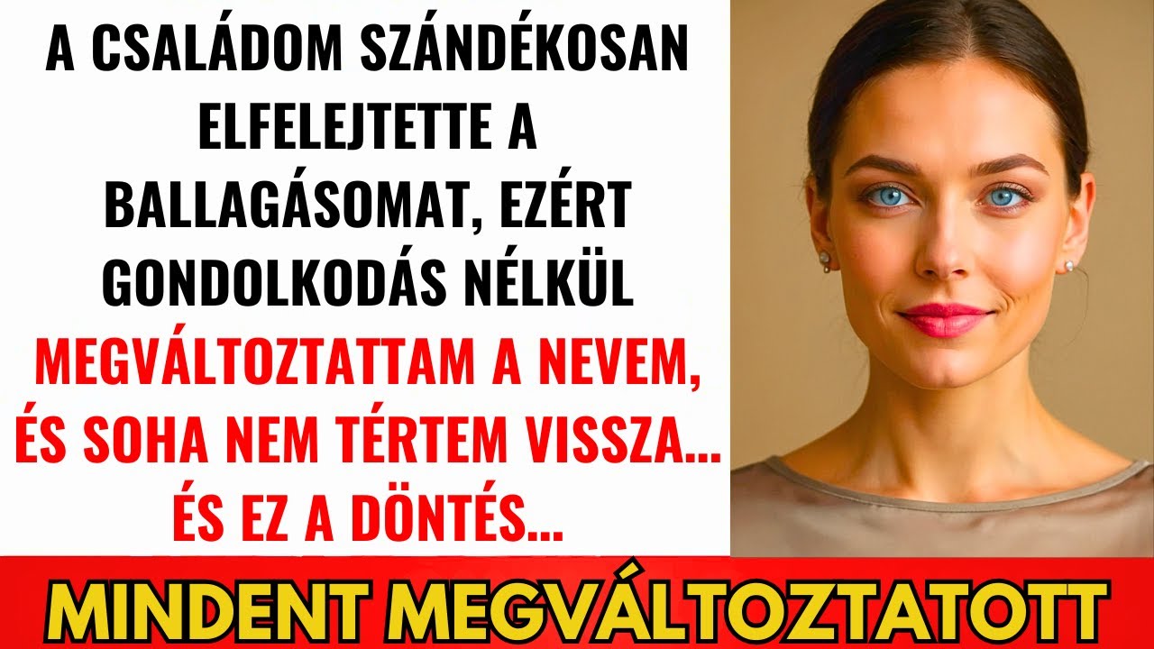 Családom Szándékosan Elfelejtette A Diplomámat. Nevet Változtattam És Soha Nem Mentem Vissza