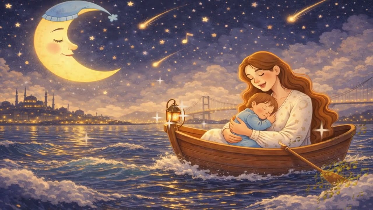 Fış Fış Kayıkçı,Derin Uyku Ninnisi ,Bebekler İçin Rahatlatıcı Ninni,Turkish Lullaby Deep Baby Sleep