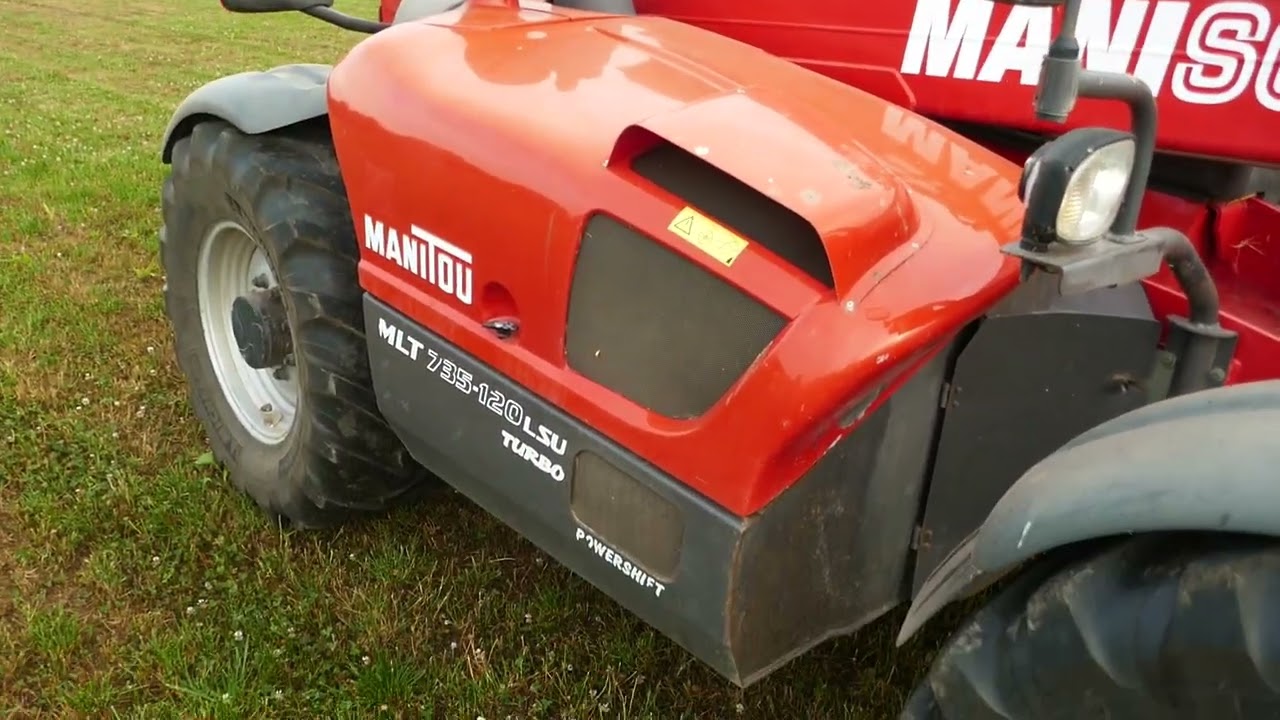 2010 MANITOU 735-120 LSU TELEHANDLER
