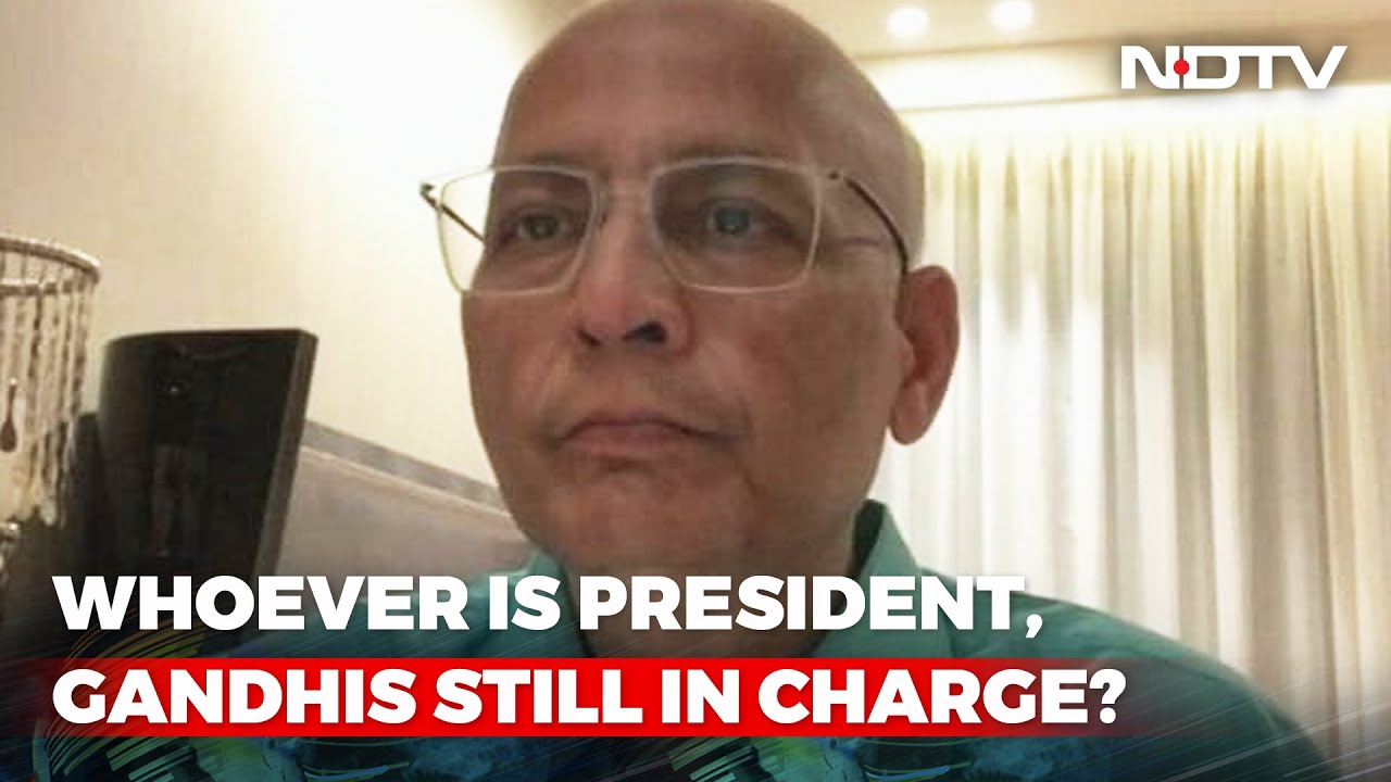 Gandhis Not interfering in Congress Presidential Election: Abhishek Singhvi | The Big Fight