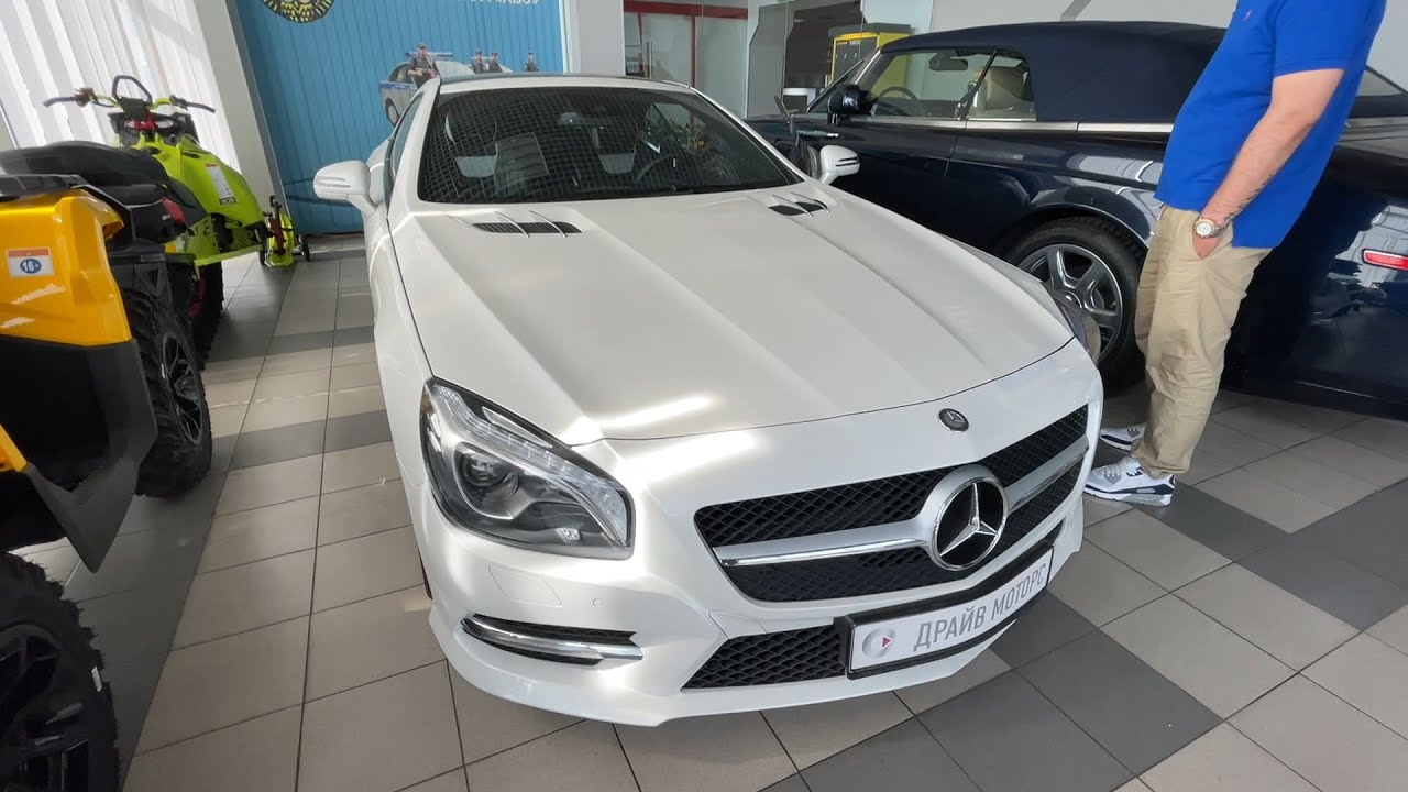 Купил кабриолет Mercedes SL