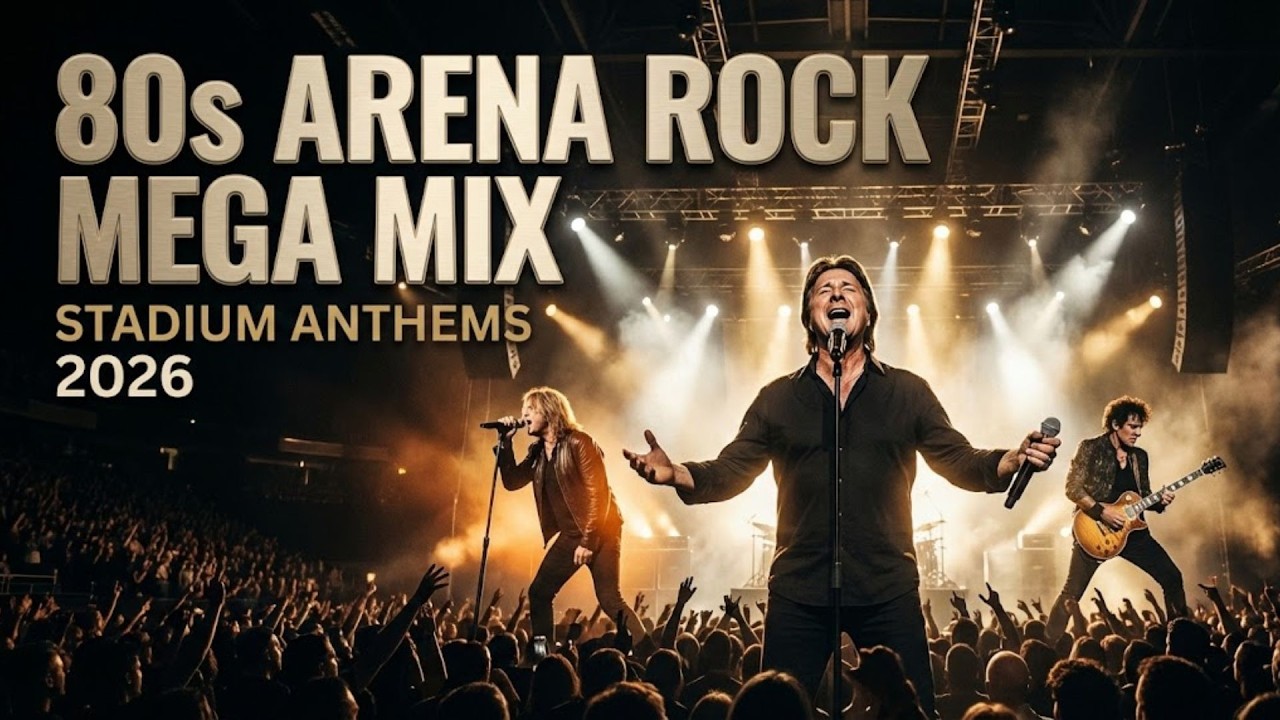 80s Arena Rock Mega Mix (2026) | Stadium Anthems That Never Get Old