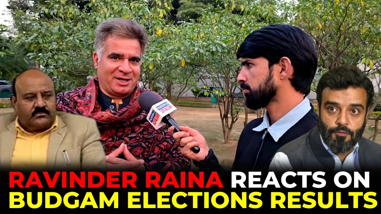 Exclusive interview with Ravinder Raina Budgam Elections