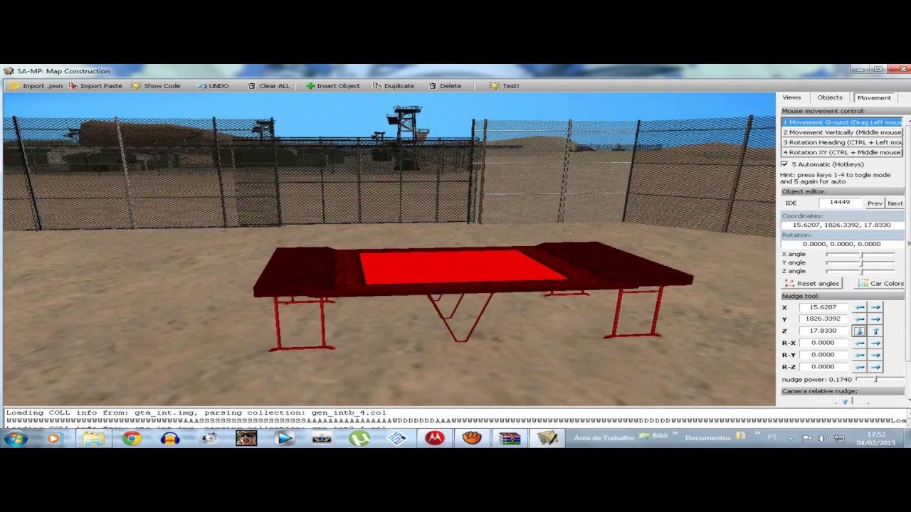 Como editar seu mapa no samp editor, para servers de samp