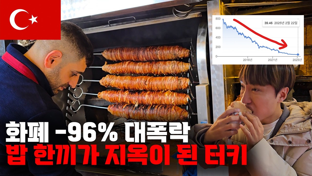 화폐 -96% 대폭락, 지옥이 되어버린 터키 음식 대탐험 【세계일주 42】