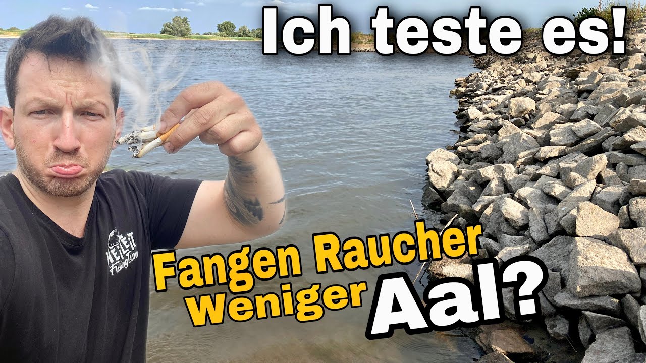 Aalangeln trotz Raucherhände?